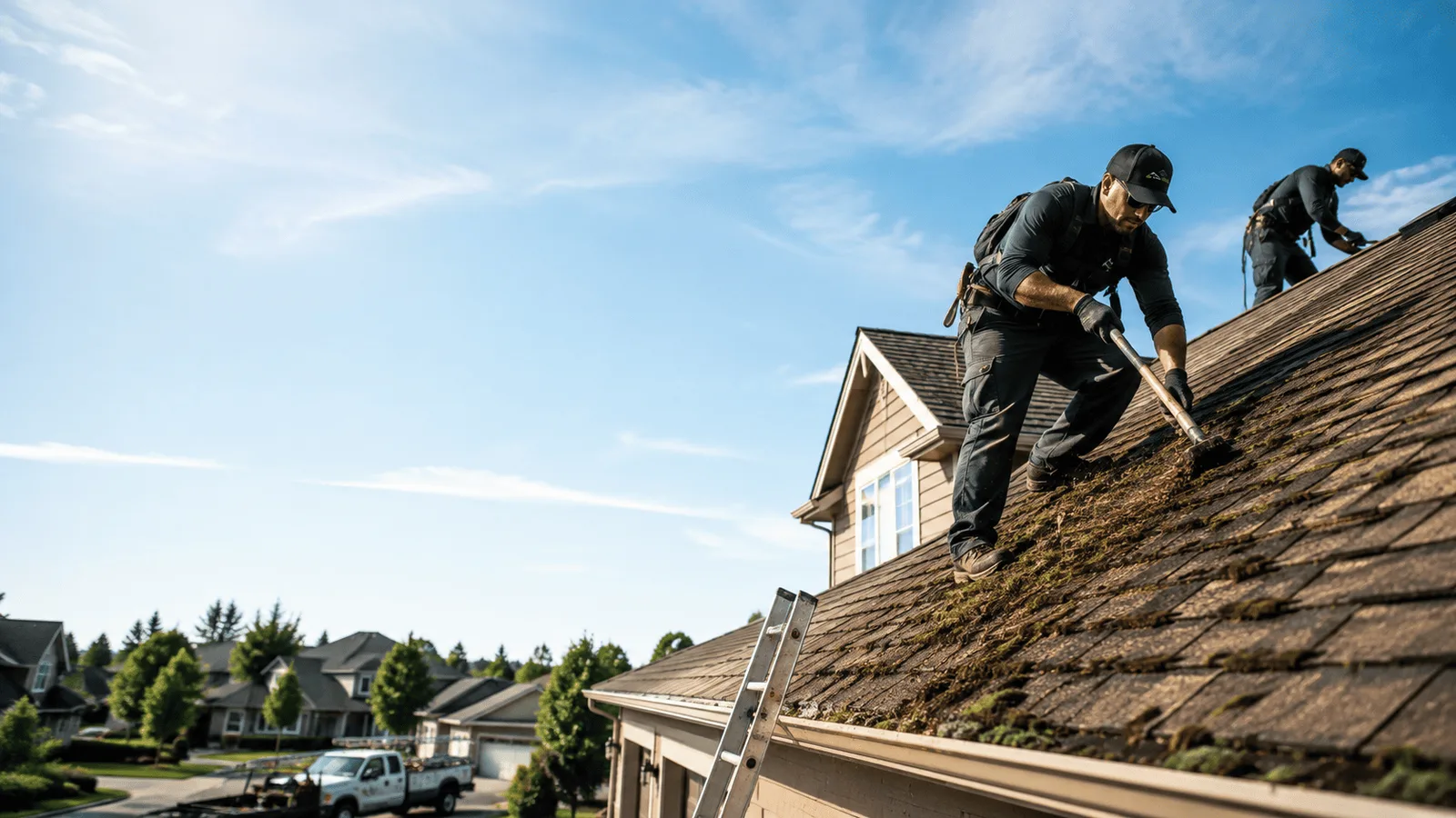 Roof Moss Removal in North Robinson, OH near me